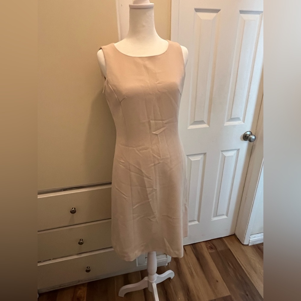 Elegant Cream Satin Fabric